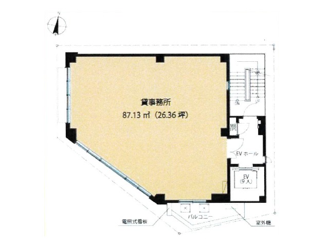 天八フロントビル_基準階間取り図.jpg