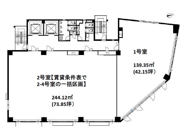 ノーススター浜松基準階間取り図.jpg