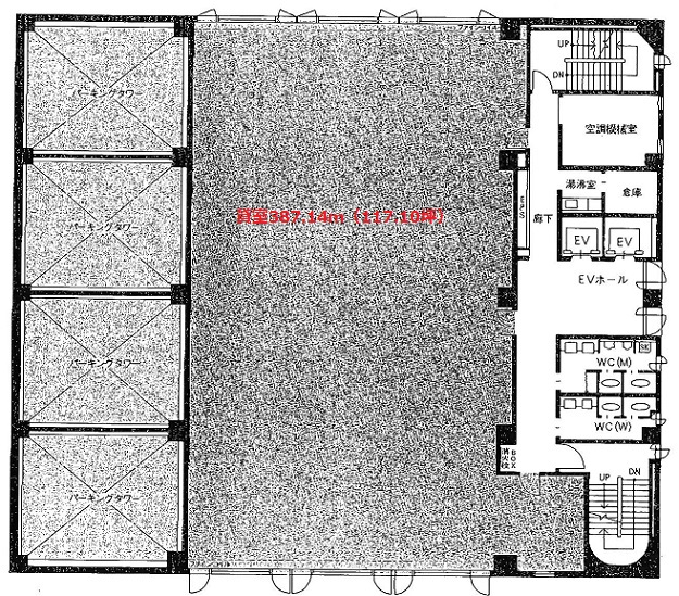 信栄商会ビル 2~7F 基準階間取り図.jpg