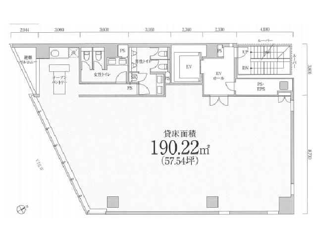 PMO八丁堀Ⅲ基準階間取り図.jpg