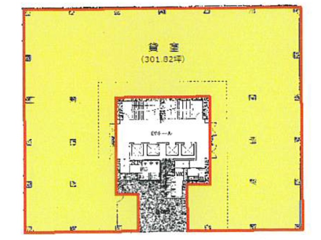 大阪JPビル　基準階間取り図.jpg