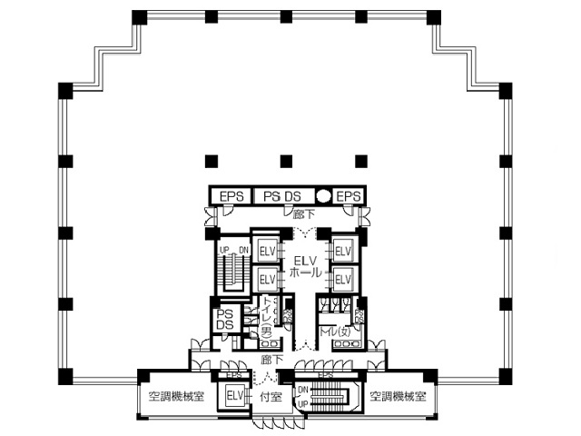 FOREFRONT TOWER基準階間取り図.jpg