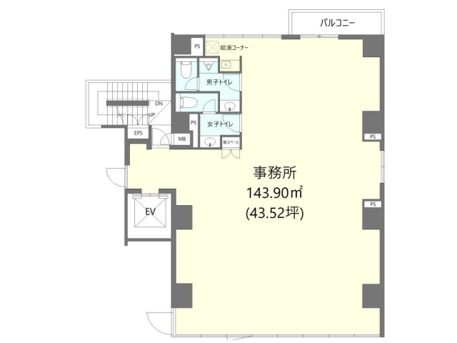 雷門長谷川基準階間取り図.jpg