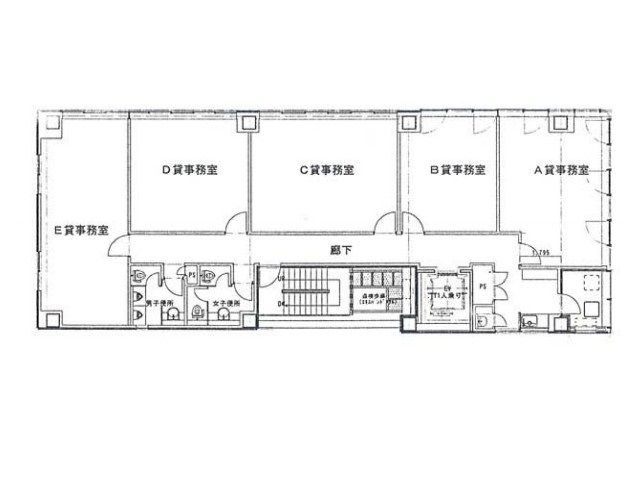 安田第1ビル基準階間取り図.jpg