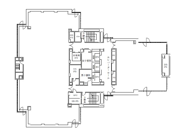 リゾートトラスト御堂筋ビル　基準階間取り図.jpg