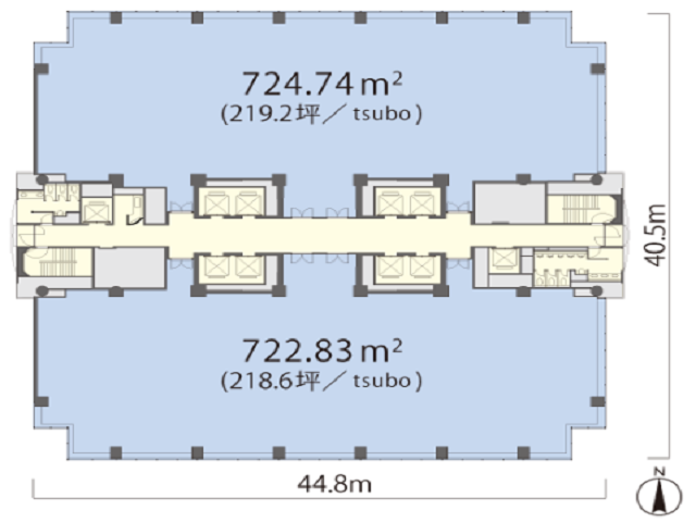 新大阪トラストタワー基準階間取り図.png