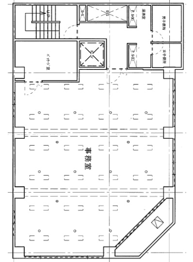 カーニープレイス名古屋伏見ビル基準階間取り図.jpg