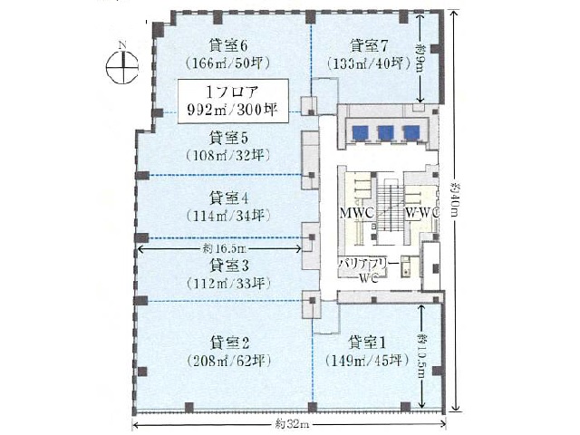 日本生命四条ビル_基準階間取り図.jpg