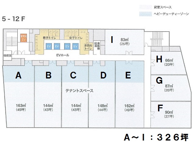 JR熊本駅ビル基準階間取り図.jpg