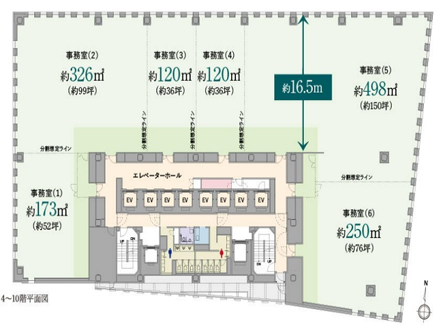 アーバンネット御堂筋ビル_基準階間取り図.jpg