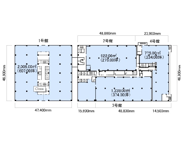 東京ダイヤ1-4号館基準階間取り図.jpg