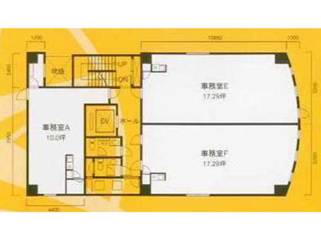 天神マックビル基準階間取り図.jpg