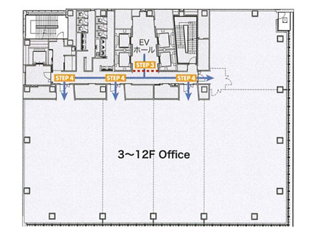 セントライズ栄ビル基準階間取り図.png