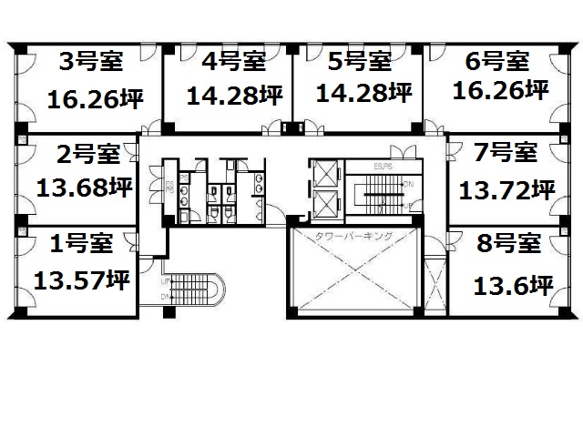 ステーションプラザ函館基準階間取り図.jpg