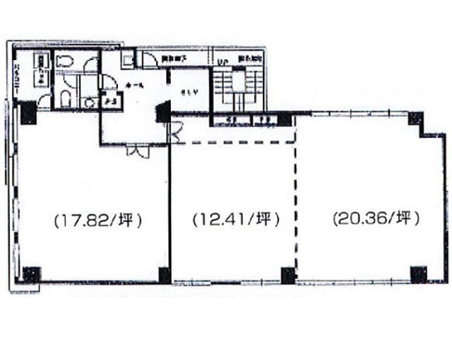 ラ・トゥール・クォー・ファン基準階間取り図.jpg