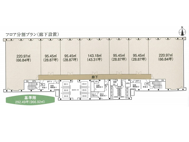 ニッセイ淀屋橋イースト基準階間取り図.jpg