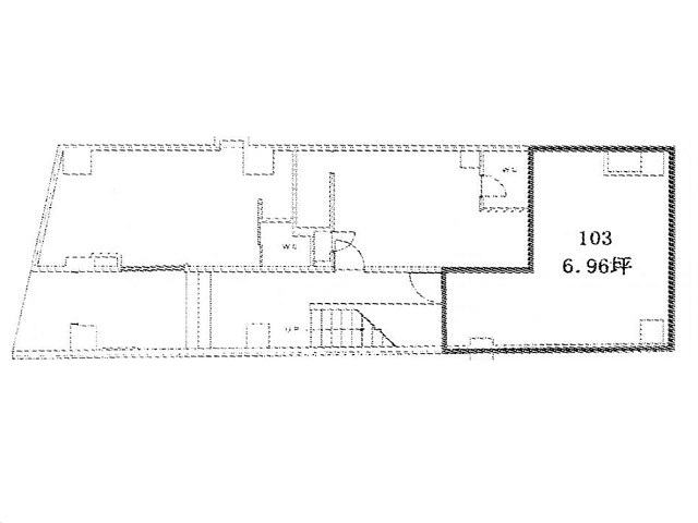 西中洲Aビル　基準階間取り図.jpg