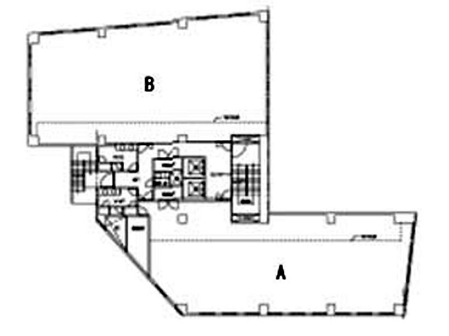 市ヶ谷中央ビルAB139.23基準階間取り図.jpg