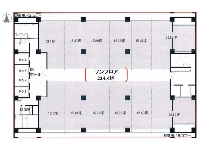 日清食品ビル基準階間取り図.jpg