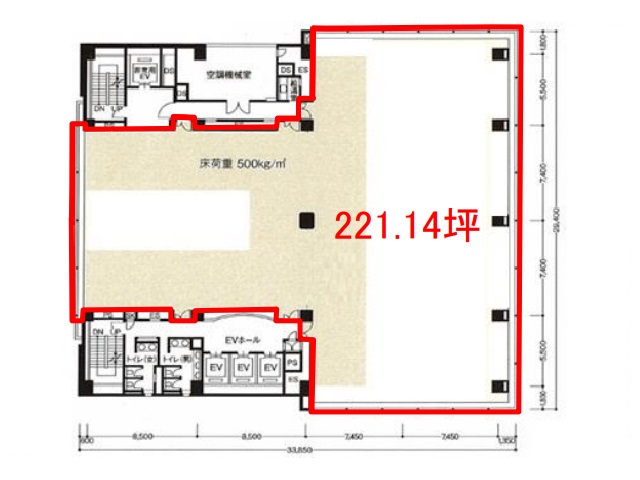 SOUTHPORT品川基準階間取り図.jpg