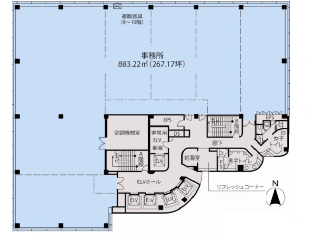 立川ビジネスセンター基準階間取り図.jpg