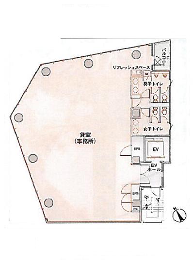 アーバンプレム新宿基準階間取り図.jpg