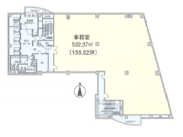 麹町クリスタルシティ東館基準階間取り図.jpg