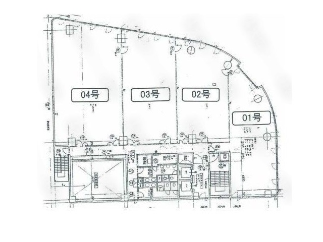 商業ビル（豊崎）　基準階間取り図.jpg