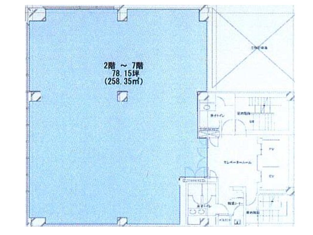 久原本家天神ビル基準階間取り図.jpg