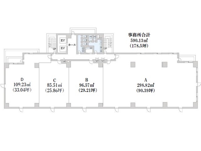 オーキッドプレイス天神南基準階間取り図.jpg