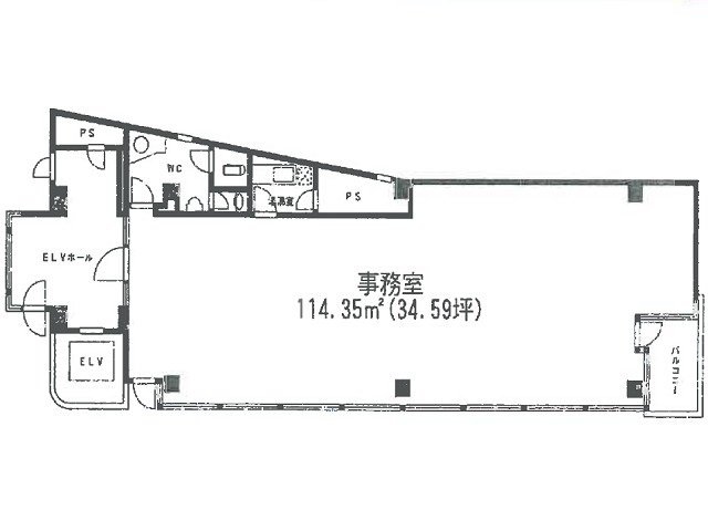 博多セントラルビル基準階間取り図.jpg