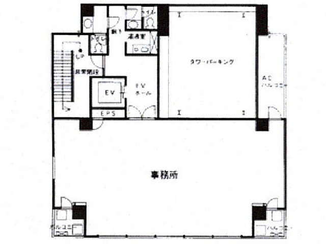 大成博多駅前ビル基準階間取り図.jpg