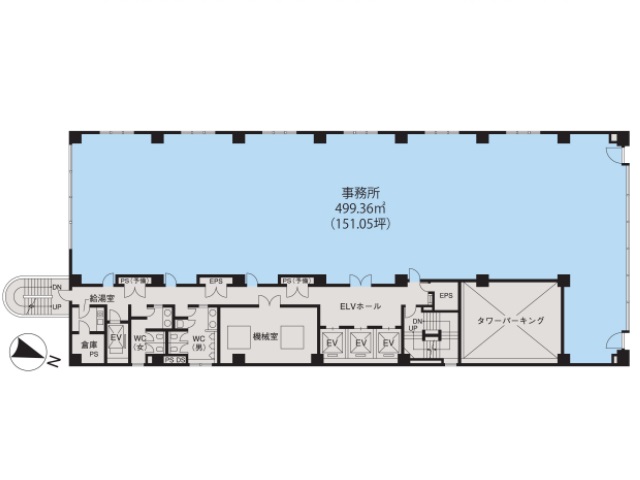 JPR市ヶ谷151.05T基準階間取り図.jpg