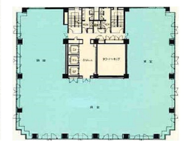 丸の内STビル基準階間取り図.jpg