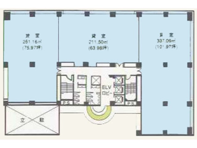 ヤマエ博多駅南ビル基準階間取り図.jpg