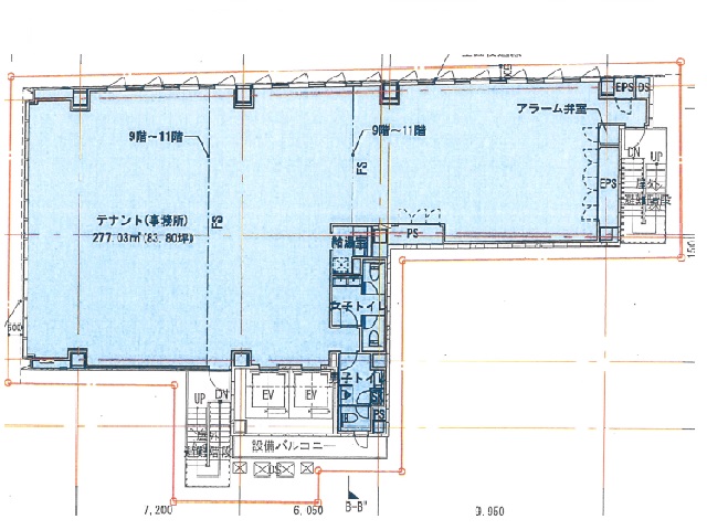 プレリー日本橋基準階間取り図.jpg