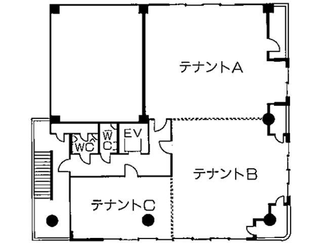 二番町ヒルズ基準階間取り図.jpg