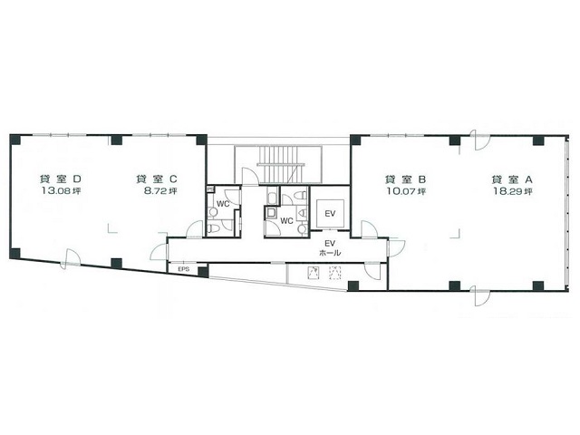 MF西梅田ビル　基準階間取り図.jpg