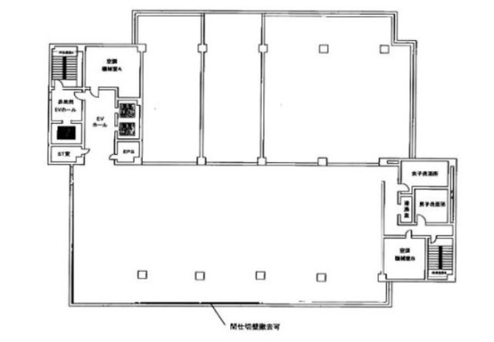 広島興銀ビル基準階間取り図.jpg