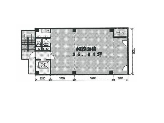 辰野新大阪第3ビル　基準階間取り図.jpg