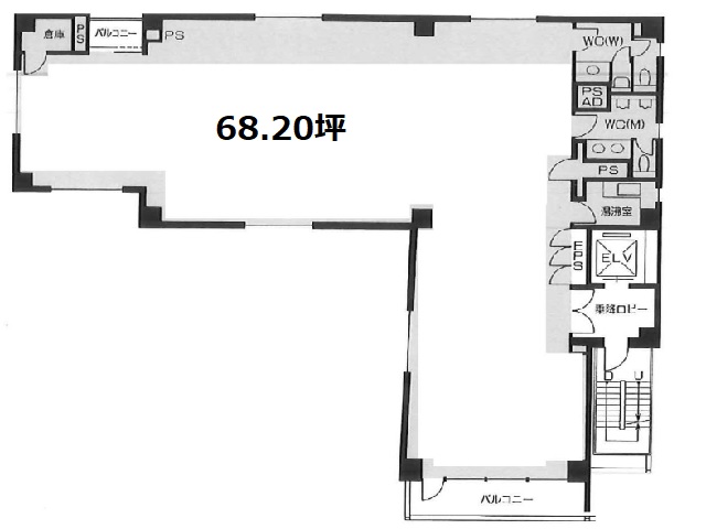 日本橋ＢＳ68.20Ｔ基準階間取り図.jpg