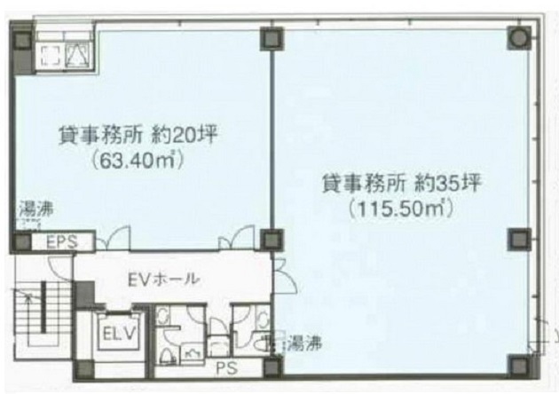 CK21広小路伏見ビル基準階間取り図.jpg