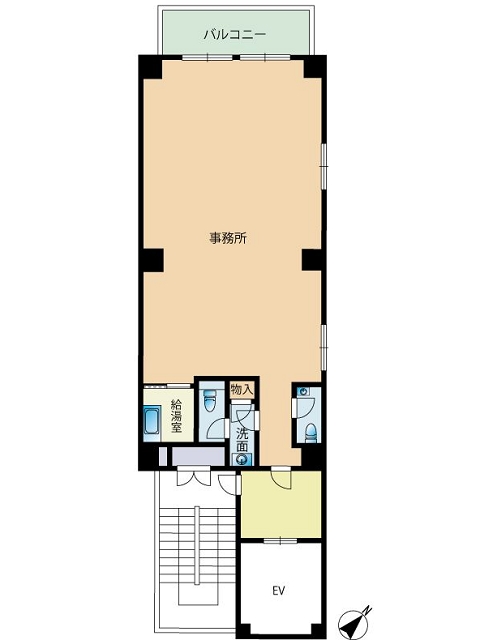 （仮称）博多駅前1丁目ビル基準階間取り図.jpg