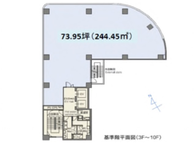 ヒューリック江戸橋基準階間取り図.jpg