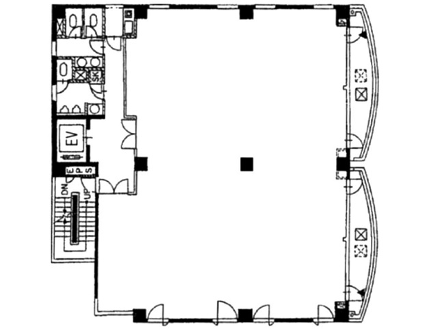 神浦麹町ビル61.12T基準階間取り図.jpg