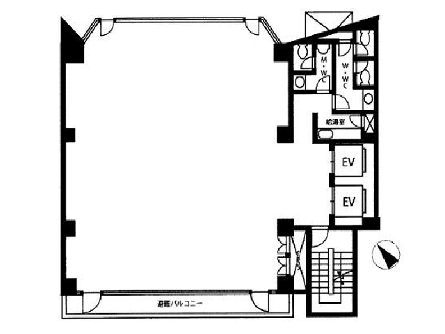 東日本橋槇町基準階間取り図.png