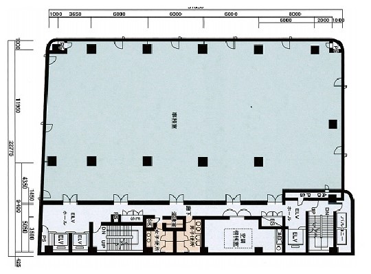 JTB損保ジャパン日本興亜上野共同基準階間取り図.jpg