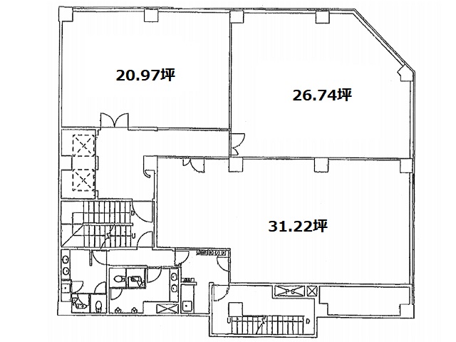 ライオン中駒ビル基準階間取り図.jpg