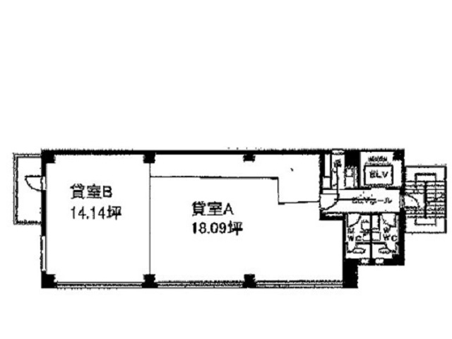 セブン丸の内ビル基準階間取り図.jpg