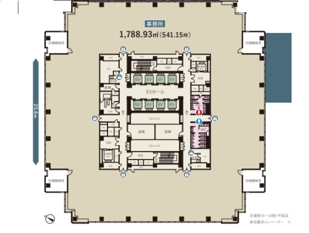 三菱重工横浜541.15T基準階間取り図.jpg